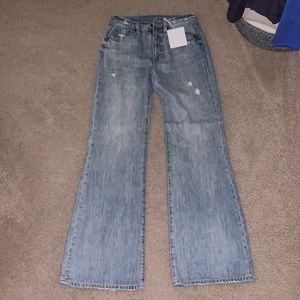 Bell bottom blue jeans NWT